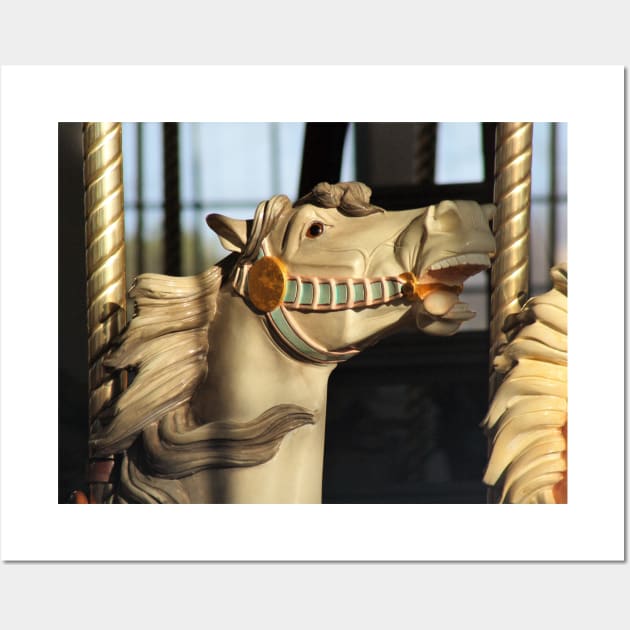 Carousel Horse Wall Art by Rob Johnson Photography